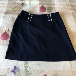 EP Pro Gold Skort Navy Blue sailor style. Like new. Smoke free home.